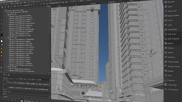 Complex geometry handling