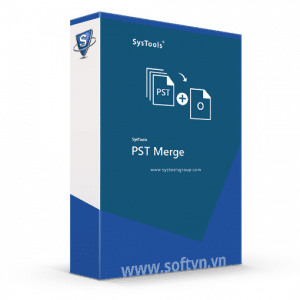 SysTools PST Merge logo