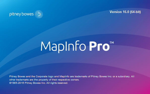 Mapinfo 16