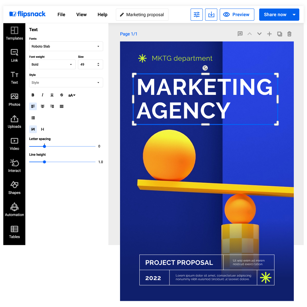 Intuitive Design Studio With Advanced Features