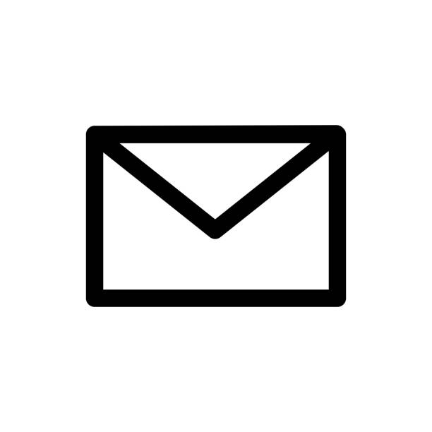 Mail Icons Set. New E Mail Envelope. Vector Illustration