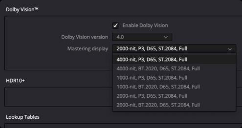 Expanded Dolby