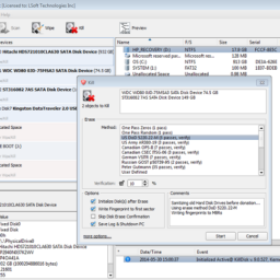 Erase Options Killdisk4