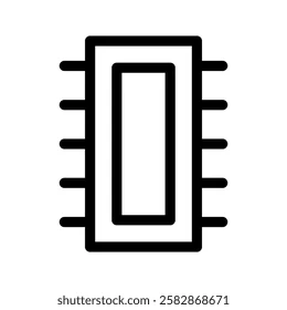 Chip Icon Vector Symbol Design 260nw 2582868671