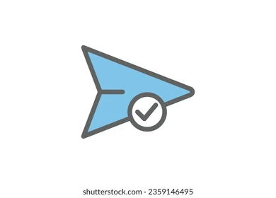 Message Send Icon Related Communication 260nw 2359146495