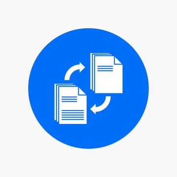 Pngtree Sharingsharefiledocumentcopying White Glyph Icon In Circ Png Image_311009