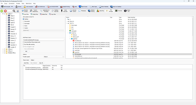 Send Files
