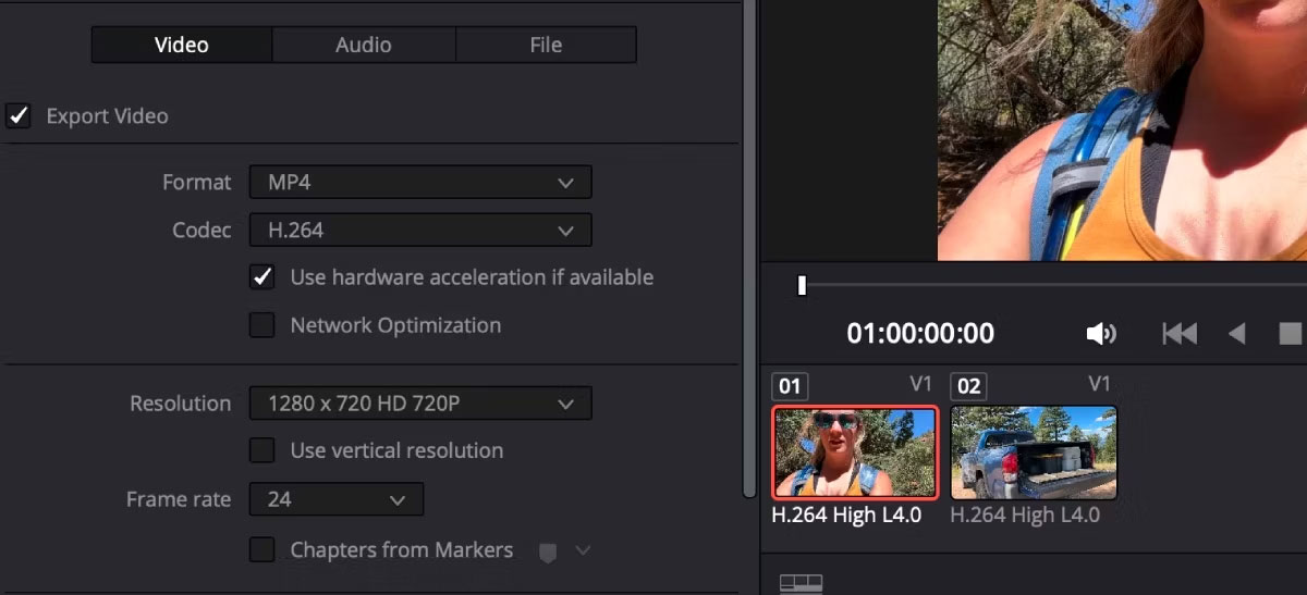 Xuat Video Trong Davinci Resolve 2