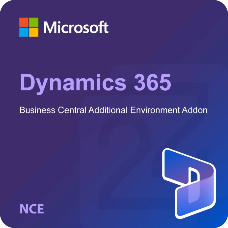 Microsoft Dynamics 365 Business Central Additional Environment Addon NCE