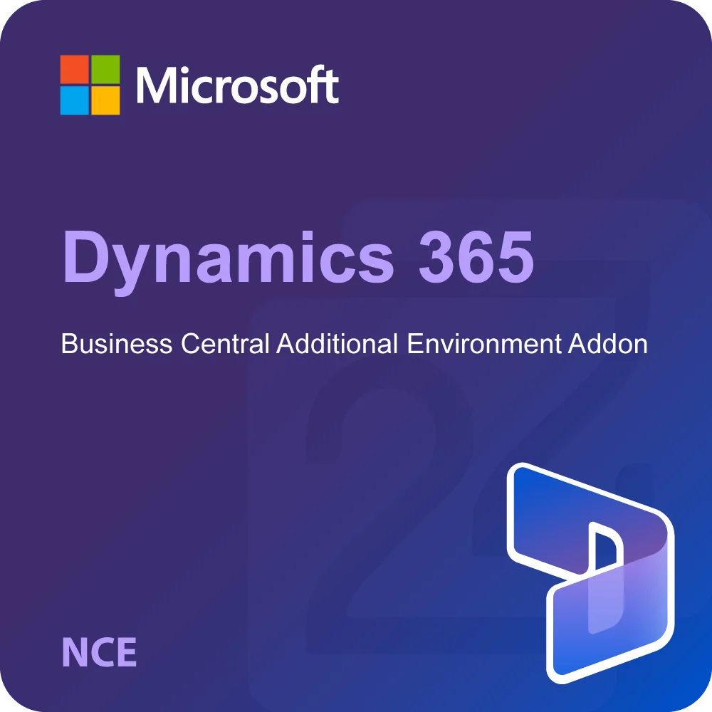 Microsoft Dynamics 365 Business Central Additional Environment Addon NCE