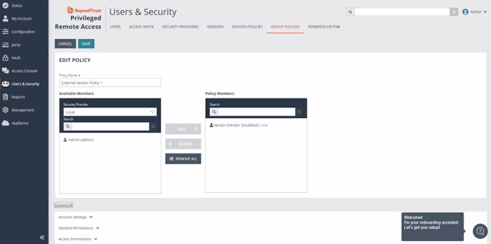 PRA Vendor Access (1)