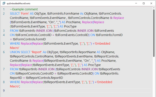 Access Monaco Sql Editor