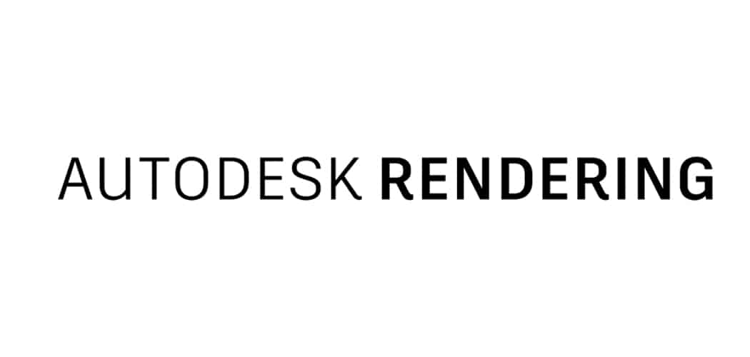 Autodesk Rendering Logo