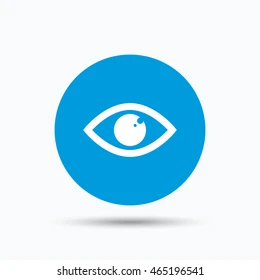 Eye Icon Eyeball Vision Symbol 260nw 465196541
