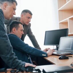 Looks Suspiciously Polygraph Examiners Works Office With His Lie Detector S Equipment Scaled 1