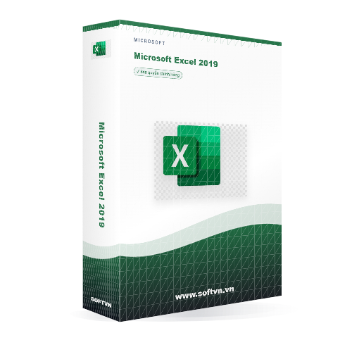 Softvn Box Microsoft Excel 2019 Light 500x500