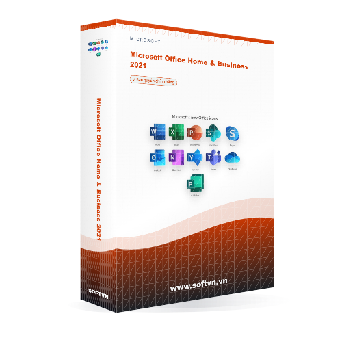 Softvn Box Microsoft Office Home Business 2021 Light 500x500