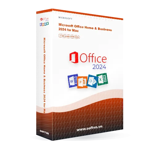 Softvn Box Microsoft Office Home Business 2024 For Mac Light 500x500
