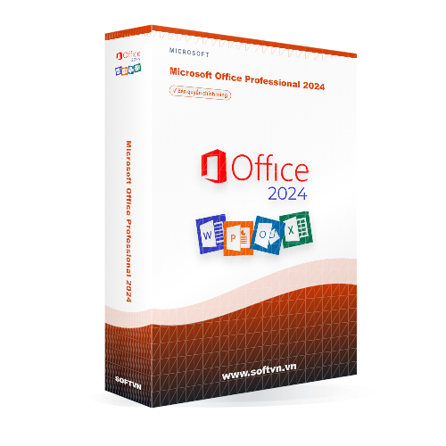 Softvn Box Microsoft Office Professional 2024 Light 500x500
