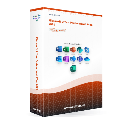 Softvn Box Microsoft Office Professional Plus 2021 Light 500x500