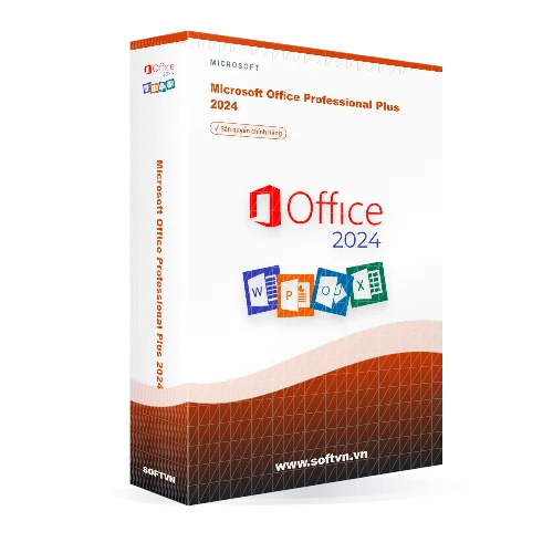 Softvn Box Microsoft Office Professional Plus 2024 Light 500x500