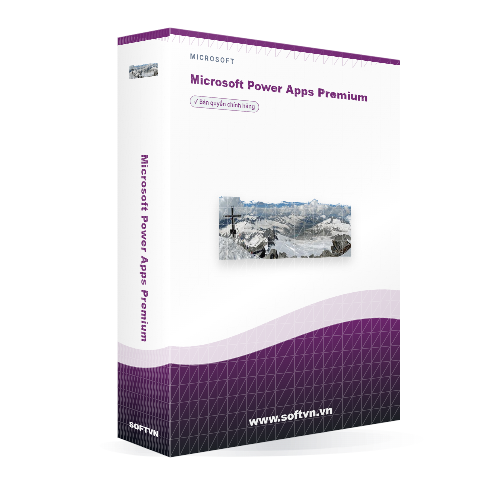 Softvn Box Microsoft Power Apps Premium Light 500x500