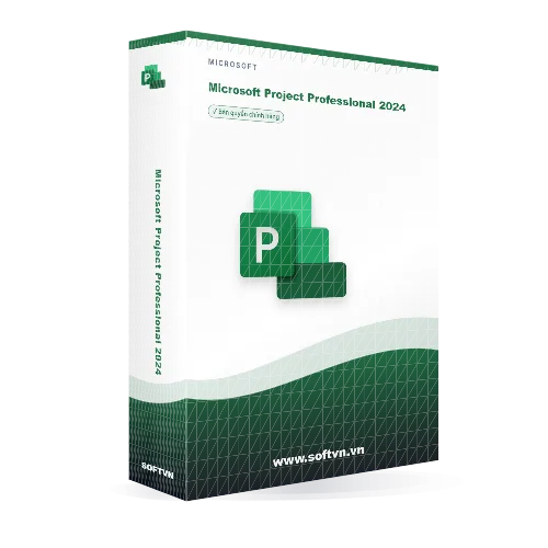 Softvn Box Microsoft Project Professional 2024 Light 500x500