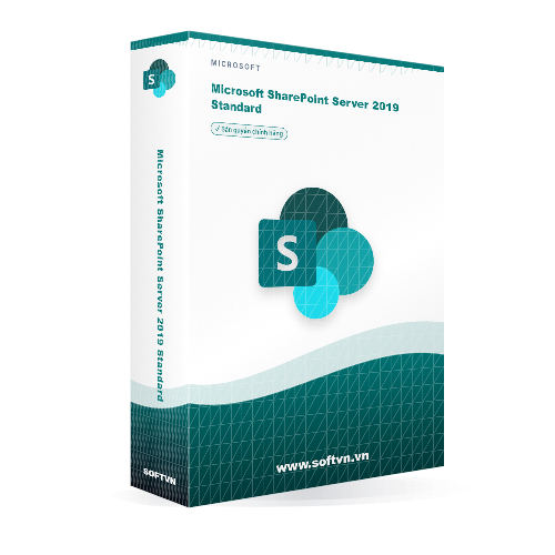 Softvn Box Microsoft Sharepoint Server 2019 Standard Dark 500x500