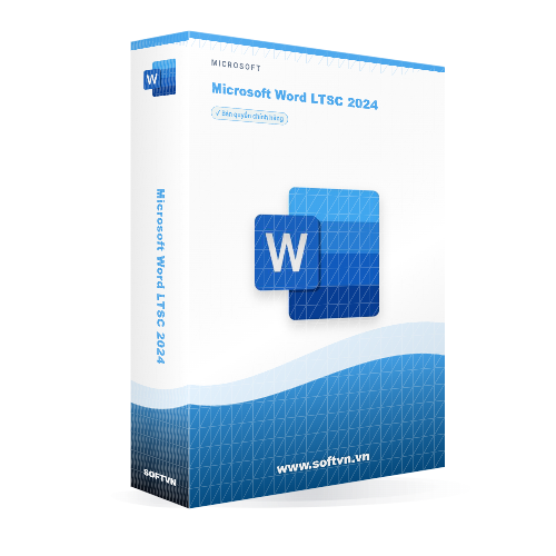 Softvn Box Microsoft Word Ltsc 2024 Dark 500x500