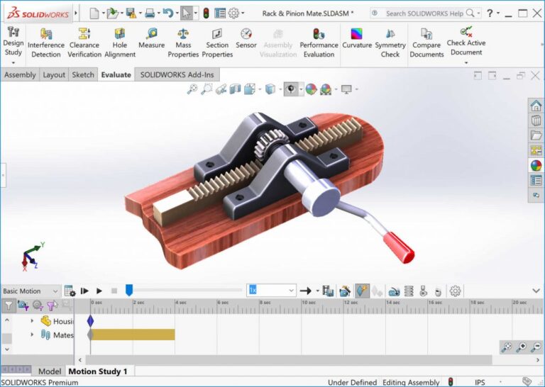 Solidworks Motion 2019