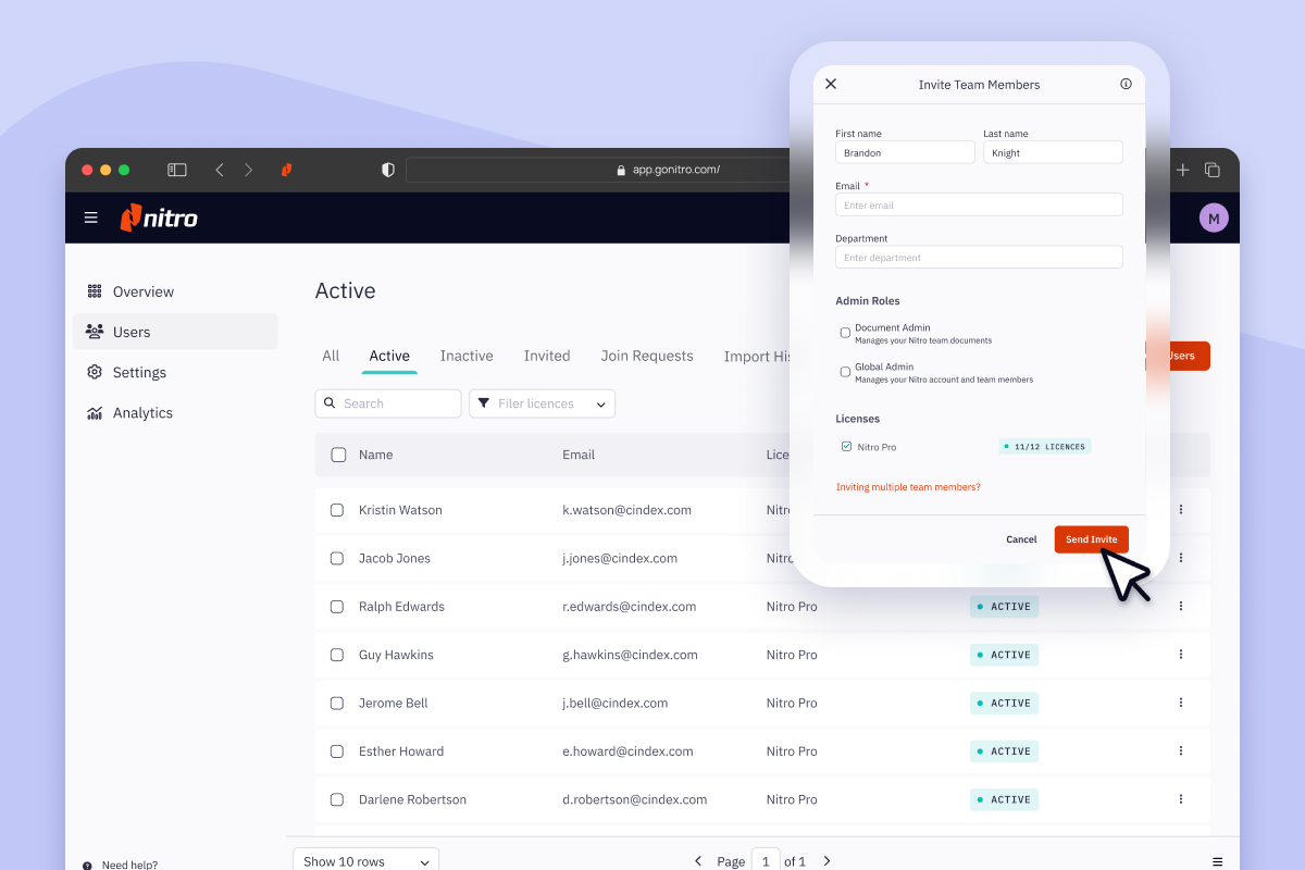 Card Page Previews Admin