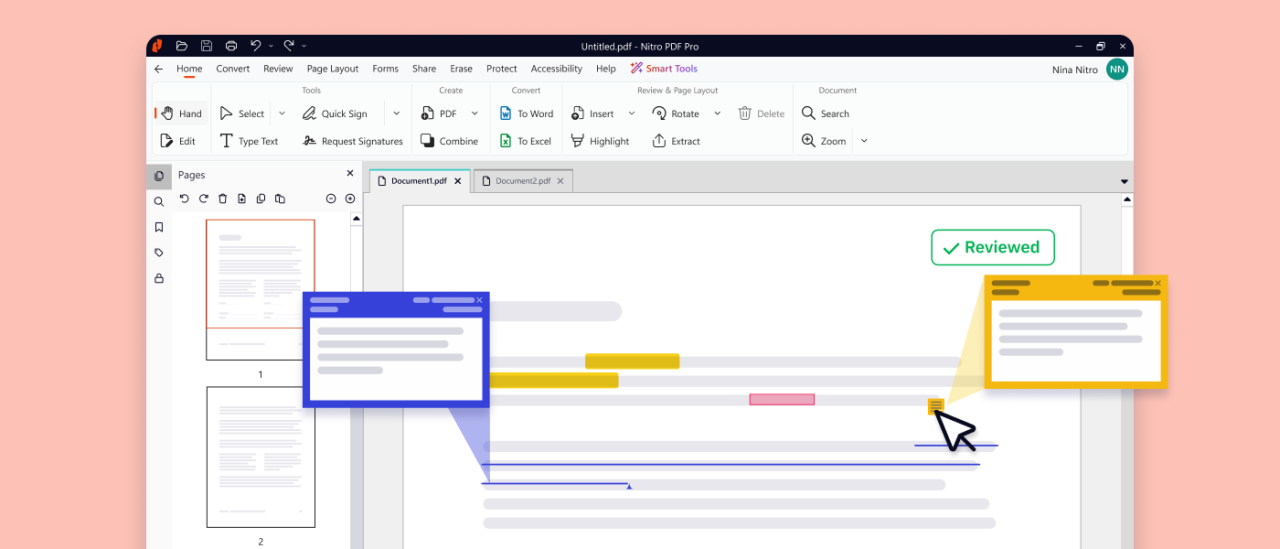 Screenshot Carousel PDF Review And Collaborate