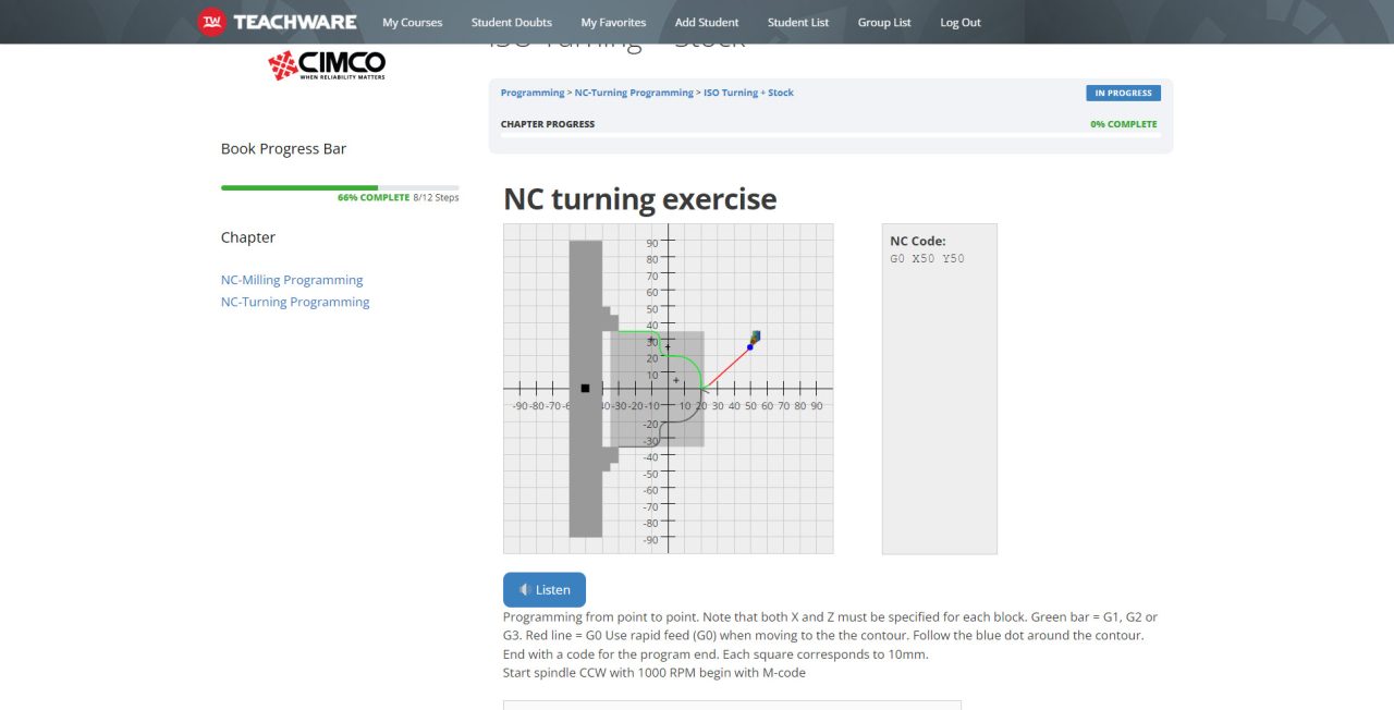 Nc Turning Exercise
