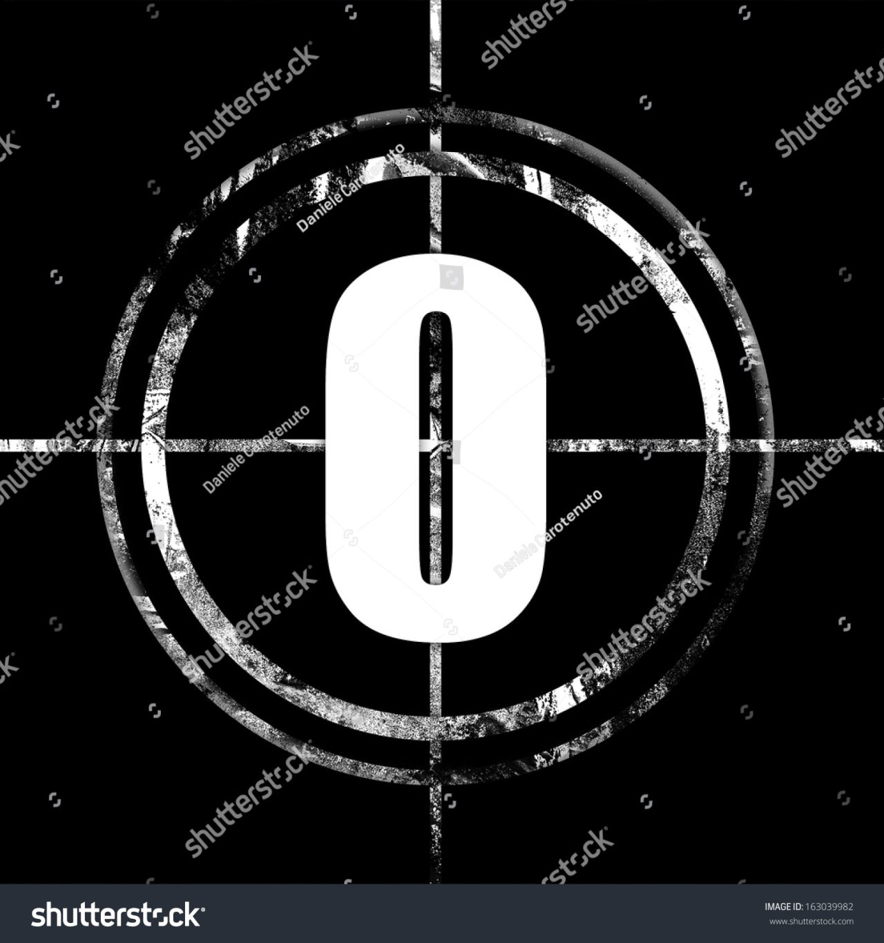 Stock Photo Icons Of Circled White Numbers For Movie Countdown On Black Grunge Background Available As Single 163039982