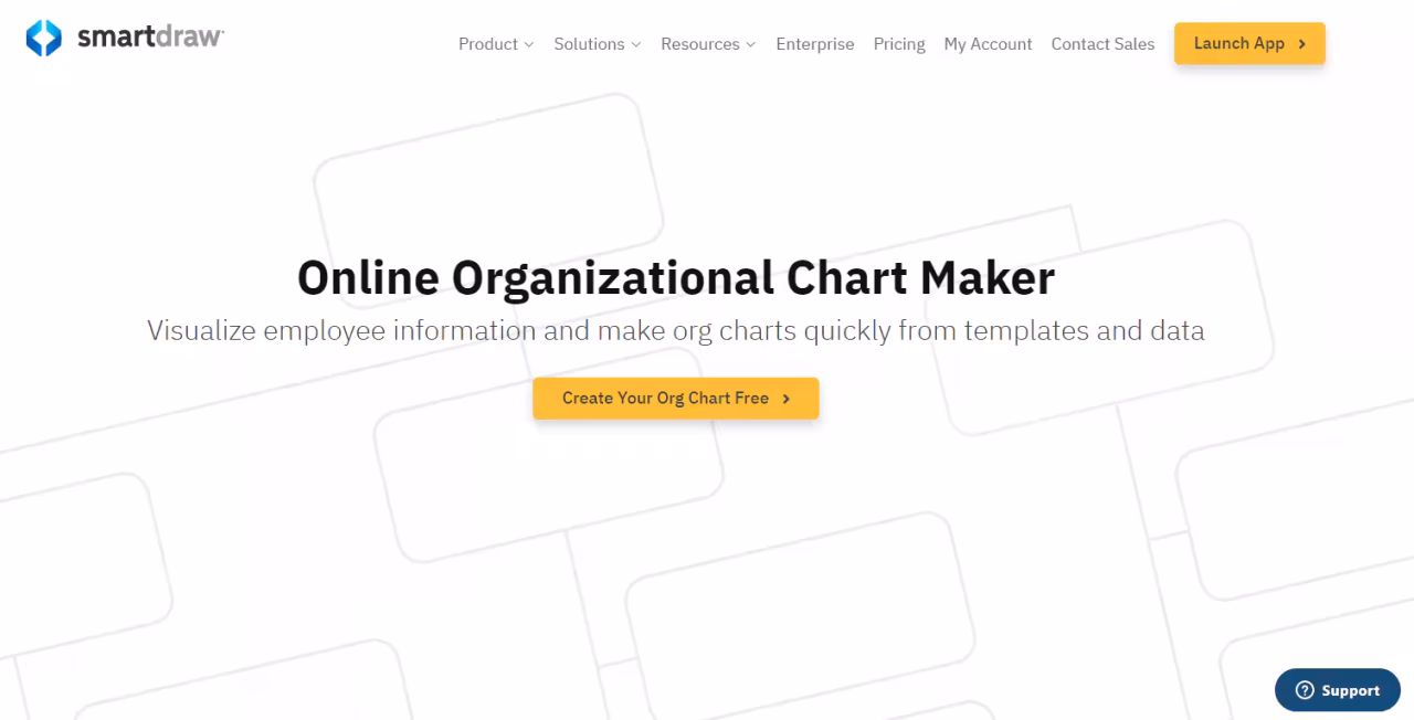 Draw Online Org Chart With Smartdraw
