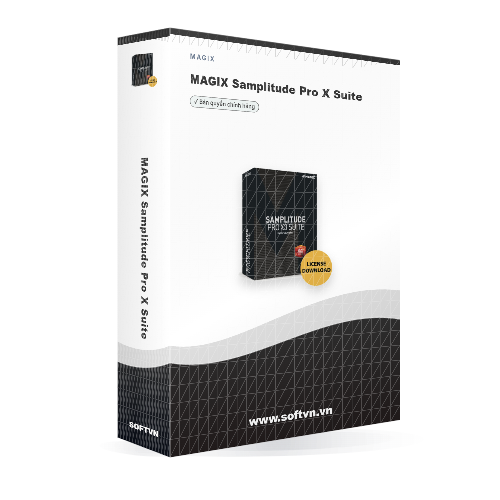 Softvn Box Magix Samplitude Pro X Suite Dark 500x500