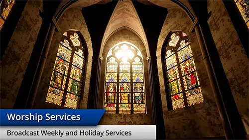 Worship Services Card Lg